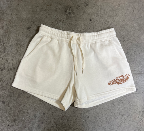 Women's Fleece Shorts (Bone)