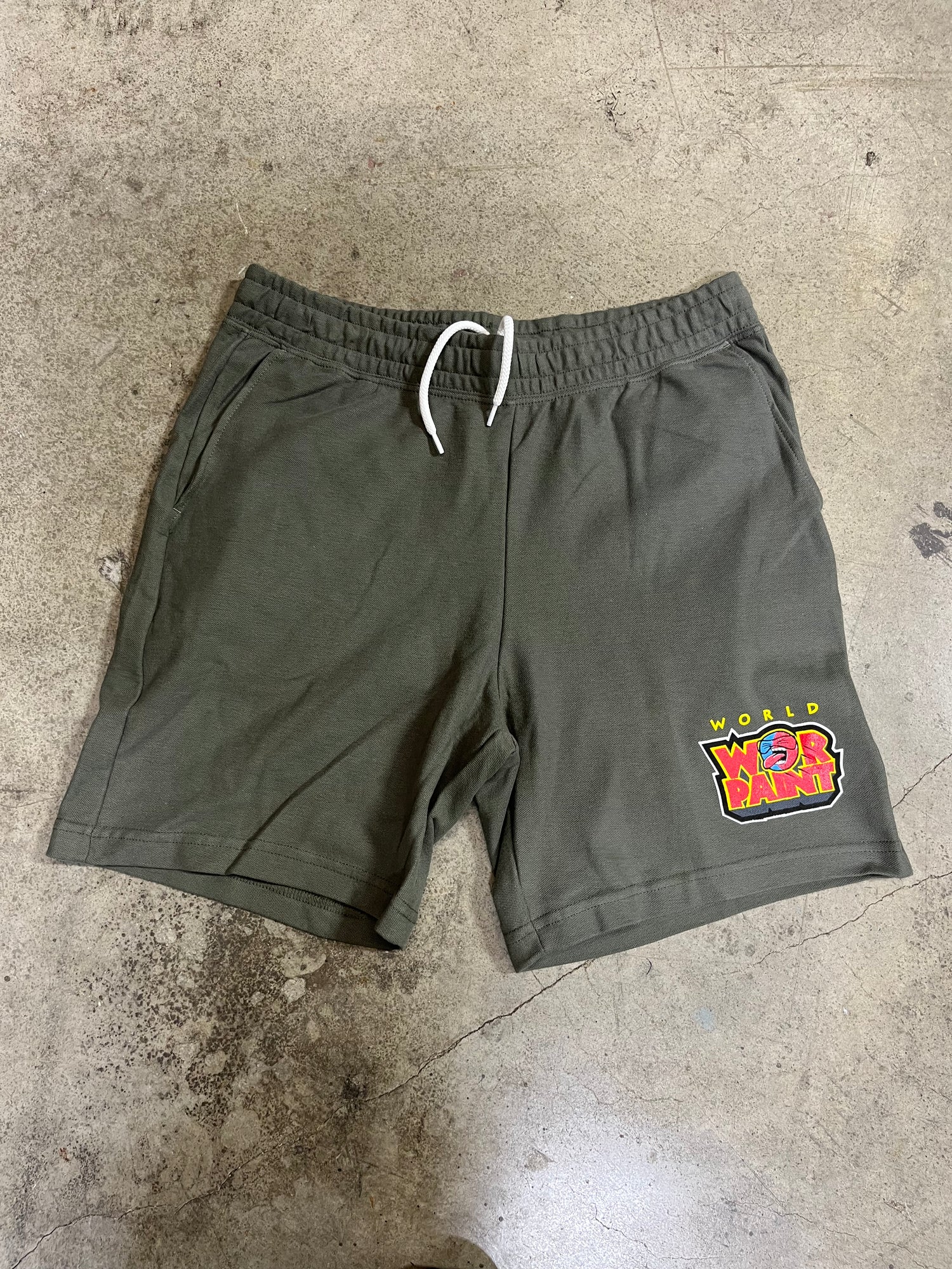 Warpaint Cotton shorts (Olive)
