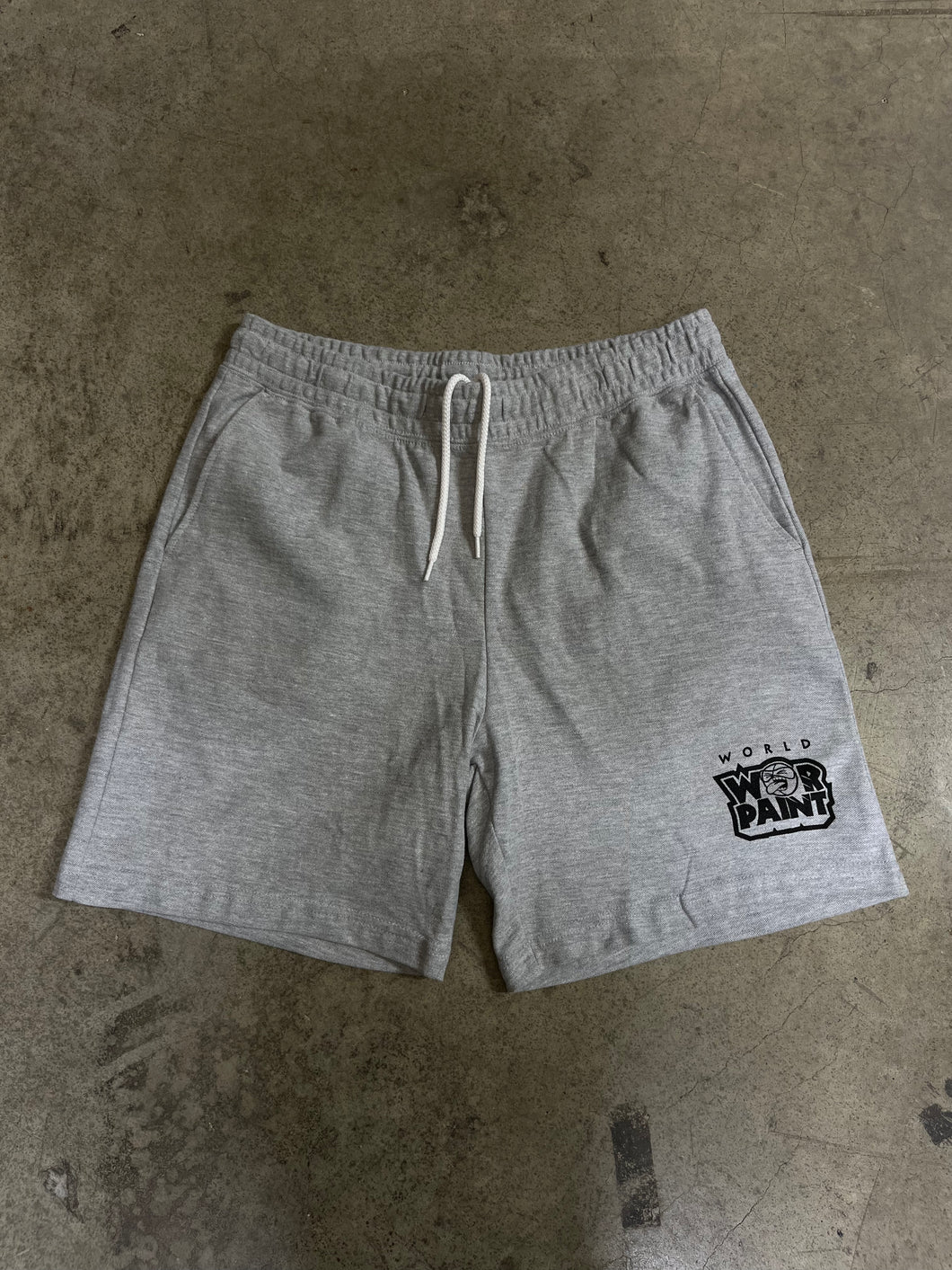 Logo Cotton shorts (Gray)