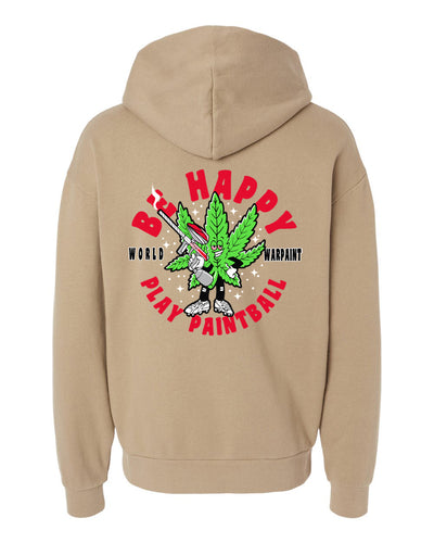 Be Happy Play Paintball Hoodie