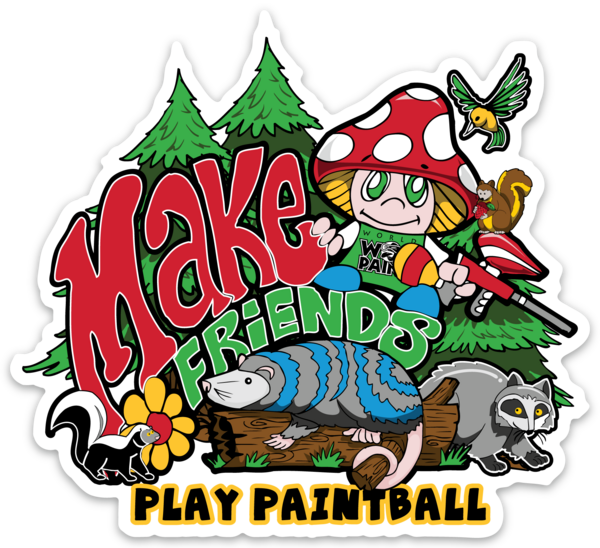 Make Friends Play Paintball
