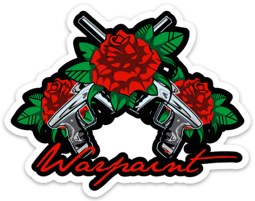 Guns and Roses Sticker